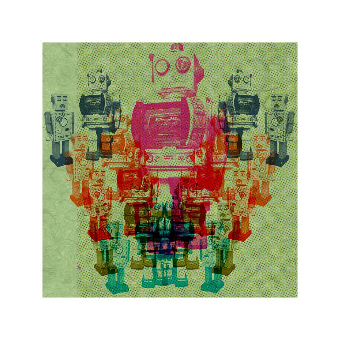 battle of the pink robot